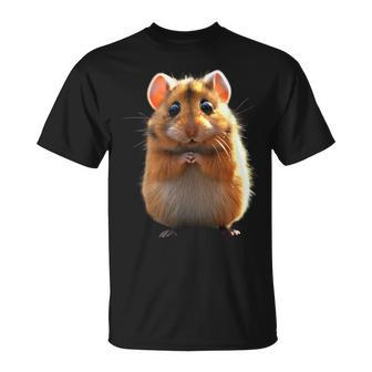 ハムスター げっ歯類 ゴールデンハムスター フィールドハムスター 小型ハムスター Tシャツ - Kawaiitshirt