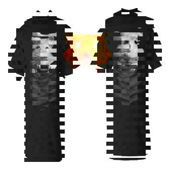 ハムスター 面白いtシャツ ポケット かわいい メンズ 子供 おもしろ 服 雑貨 グッズ ネタ ゆるキャラ Tシャツ - Kawaiitshirt