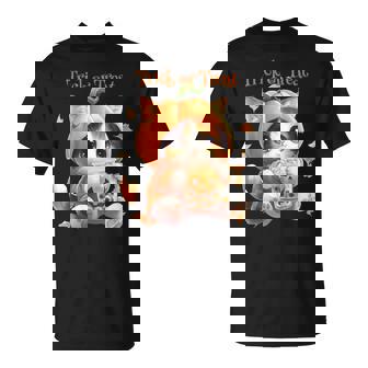 ハロウィン わがまま猫 ねこ ラーメン好き かわいい おもしろ マンガ Tシャツ - Kawaiitshirt