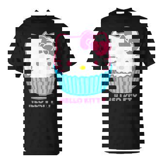 ハローキティ Usデザイン カップケーキ Tシャツ - Kawaiitshirt