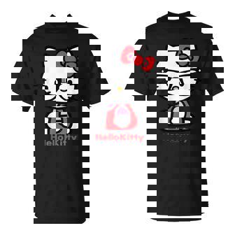 ハローキティ Usデザイン メガネ Tシャツ - Kawaiitshirt