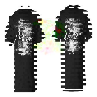 ハワイアンハイビスカスの花 アロハ Tシャツ - Kawaiitshirt