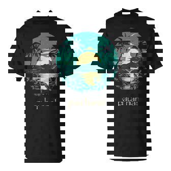 ハワイ語のパウハナはハッピータイムを意味します Tシャツ - Kawaiitshirt