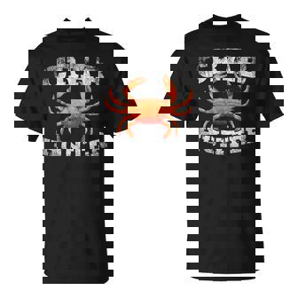 ハンティング メンズ ボーイズ キッズ カニ Tシャツ - Kawaiitshirt