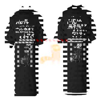 ハードルは高ければ高いほどくぐりやすい ネタ ことわざ 慣用句 ジョーク ギャグ ダジャレ ツッコミ レッサーパンダ Tシャツ - Kawaiitshirt