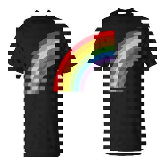 ハーフレインボー Roygbiv カラフルラッキーレインボー Tシャツ - Kawaiitshirt