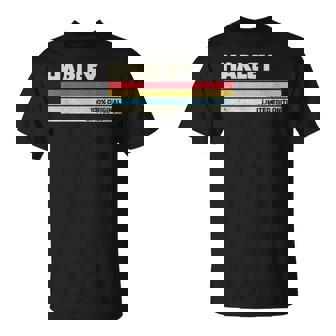 ハーレー 名前入り レトロ ヴィンテージ 70年代 80年代 90年代 誕生日 Tシャツ - Kawaiitshirt