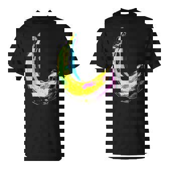 バナナ フルーツ モチーフ イラスト アート バナナ Tシャツ - Kawaiitshirt