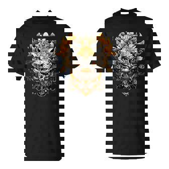 バリ文化 バロンマスク バリ インドネシア Tシャツ - Kawaiitshirt