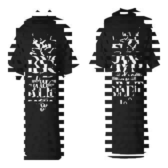 バレエダンサー ダンスガール バレリーナ 男の子 ダンス バレエ Too Tシャツ - Kawaiitshirt