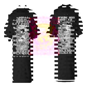 バレリーナ カプチーナ Ai ジェネラーレ イタリアンキャラクター ブレイン Tシャツ - Kawaiitshirt