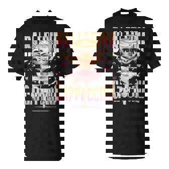 バレリーナ カプチーナ イタリアン ブレイン ロート ファニー カプチーノ ミーム Tシャツ - Kawaiitshirt