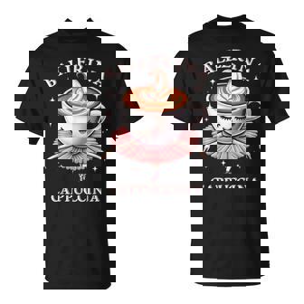 バレリーナ カプチーノ おもしろスローガン イタリアンブレイン レッド Tシャツ - Kawaiitshirt