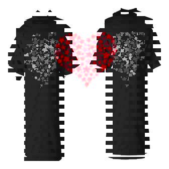 バレンタインデーのプレゼント かわいいラブハート スター カップルalentine's Day Cute Love Tシャツ - Kawaiitshirt