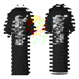 バーガー ダビング チーズ バーガー デイダンス 面白い ハンバーガー Tシャツ - Kawaiitshirt