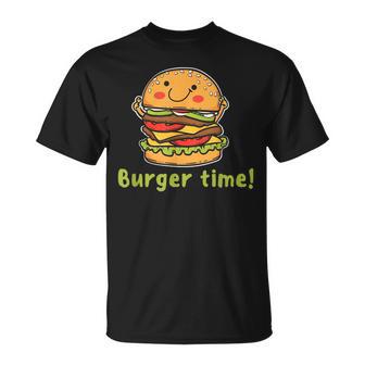 バーガータイム Tシャツ - Kawaiitshirt