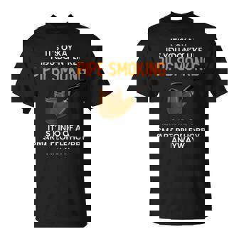 パイプスモーキング スマートピープル パイプスモーキング Tシャツ - Kawaiitshirt