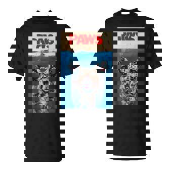 パウス おもしろ猫 パロディ 猫 恋人 ギフト 子猫 サメ ネズミ 鳴き声 Tシャツ - Kawaiitshirt