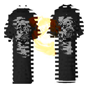 パグ 犬 デザイン ベージュ 犬 ラブ カーリン かわいい パグ Tシャツ - Kawaiitshirt