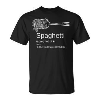 パスタ好きを意味する面白いスパゲッティ。 Tシャツ - Kawaiitshirt