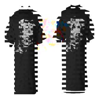 パステルペイント エアデールテリアポートレート Tシャツ - Kawaiitshirt