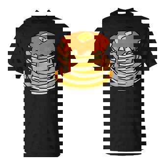 パンケーキとシロップ Tシャツ - Kawaiitshirt