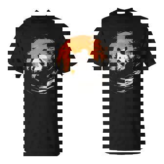 パンダ 森 ポートレート 動物好き 自然 グラフィック パンダ Tシャツ - Kawaiitshirt