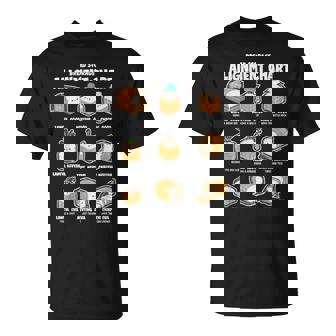 パン収納 アライメントチャート パンメーカー おもしろパン屋 Tシャツ - Kawaiitshirt