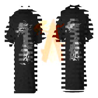 ヒエロニムス ボッシュ 鳥と木 地上の喜びの庭 Tシャツ - Kawaiitshirt