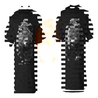 ヒグマ グリズリー ベア ブラザーズ フォレスト ワイルド ヒグマ Tシャツ - Kawaiitshirt