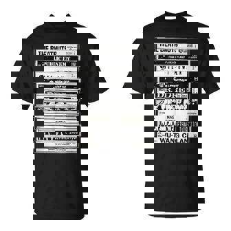 ヒップホップアーティスト カセット オールドスクールラップ Tシャツ - Kawaiitshirt