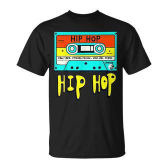 ヒップホップカセットテープ Tシャツ - Kawaiitshirt