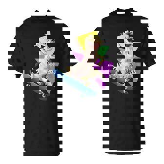 ヒョウモントカゲモドキ スケートボードのトカゲ Tシャツ - Kawaiitshirt