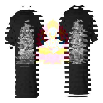 ヒンドゥー教の神ヴィシュヌ ヴィシュヌ ヒンドゥー教 守護の象徴 Tシャツ - Kawaiitshirt