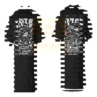 ビンテージ 1961 1961年生まれ 63歳の誕生日 バイクバイカー Tシャツ - Kawaiitshirt