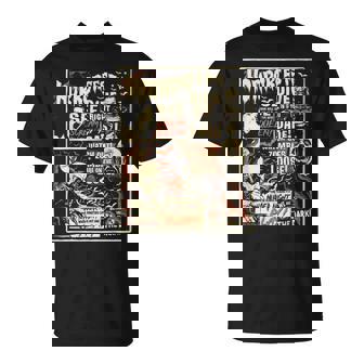 ビンテージホラーフェストポスターハロウィン映画オールドタイムホラー Tシャツ - Kawaiitshirt