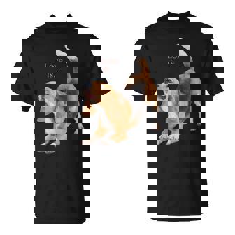 ビーグルシャツ ビーグルtシャツ Love Is Dog Mom Dad 子犬 ペット キュート Tシャツ - Kawaiitshirt