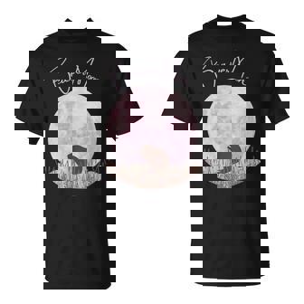 ビーバー 満月 11月 トップス、、ギア&アクセサリー Tシャツ - Kawaiitshirt