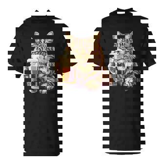 ビールジョッキ かわいい猫 Tシャツ - Kawaiitshirt