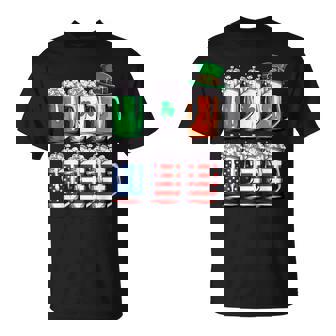 ビール聖パトリックデー メンズ アイルランドのアメリカ国旗 ドリンクマグ Tシャツ - Kawaiitshirt