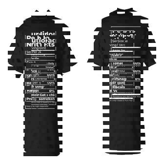 ピュアヒップホップ栄養成分 ダイエットギフト Tシャツ - Kawaiitshirt