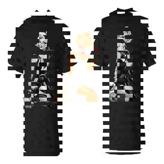 ピンナップガール ウサギ ピンナップ ヴィンテージ Tシャツ - Kawaiitshirt