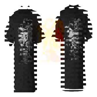 ピーター・ポール・ルーベンスによる「十字架からの降下」絵画 長袖tシャツ Tシャツ - Kawaiitshirt