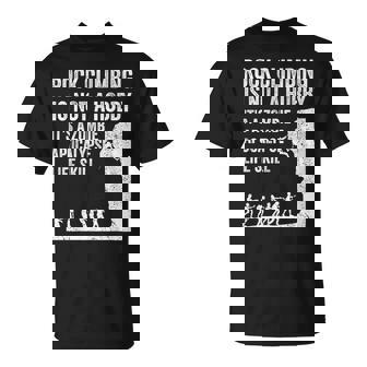 ファニーロッククライマーギフト 男女兼用 クールなゾンビクライミングに Tシャツ - Kawaiitshirt