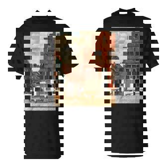 フェルメール【小路】贈り物 ギフト Tシャツ - Kawaiitshirt