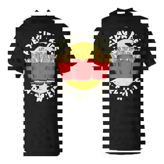フライドポテト フライドポテトは私の人生 フライドポテト Tシャツ - Kawaiitshirt