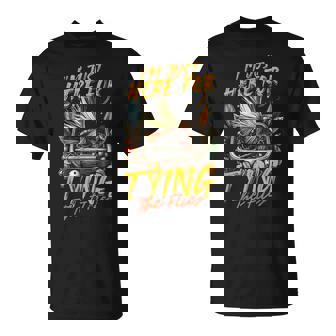 フライフィッシング フライアングラー Tシャツ - Kawaiitshirt