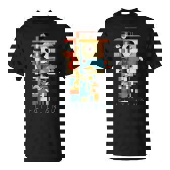 フラットランド エドウィン・A・アボット作 多次元のロマンス Tシャツ - Kawaiitshirt