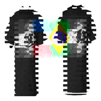 フランス ブラジルの旗 Tシャツ - Kawaiitshirt