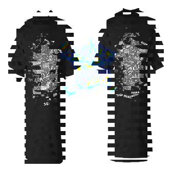 フランス 地図 ヨーロッパ パリ ツアー エッフェル フランス バケーション お土産 Tシャツ - Kawaiitshirt